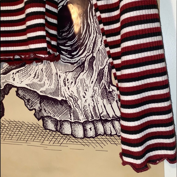 Red Striped Tee - Picture 2 of 4